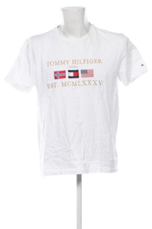 Pánske tričko  Tommy Hilfiger, Veľkosť XXL, Farba Biela, Cena  20,95 €