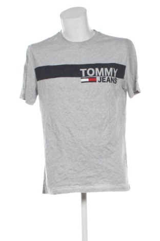 Tricou de bărbați Tommy Jeans, Mărime L, Culoare Gri, Preț 107,99 Lei