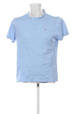 Мъжка тениска Tommy Jeans, Размер L, Цвят Син, Цена 16,36 €, #136000215