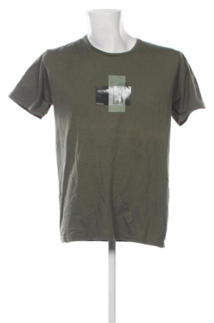 Męski T-shirt Tresor, Rozmiar L, Kolor Zielony, Cena 40,99 zł