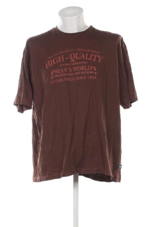 Ανδρικό t-shirt Unbranded, Μέγεθος 3XL, Χρώμα Καφέ, Τιμή 9,99 €