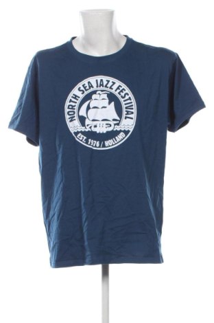 Ανδρικό t-shirt Unbranded, Μέγεθος 3XL, Χρώμα Μπλέ, Τιμή 9,99 €