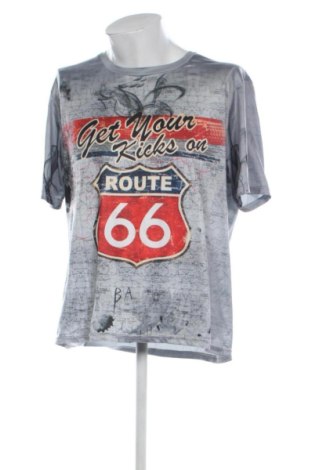 Ανδρικό t-shirt Unbranded, Μέγεθος 4XL, Χρώμα Γκρί, Τιμή 9,99 €