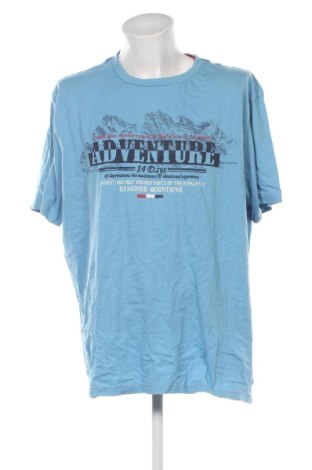 Ανδρικό t-shirt Unbranded, Μέγεθος 5XL, Χρώμα Μπλέ, Τιμή 11,99 €