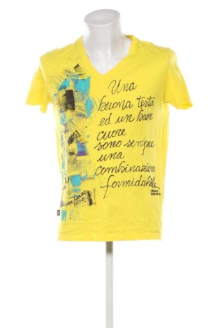 Мъжка тениска Terranova, Размер L, Цвят Жълт, Цена 10,22 €