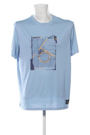 Męski T-shirt Unbranded, Rozmiar XXL, Kolor Niebieski, Cena 51,99 zł