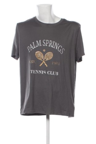 Ανδρικό t-shirt Unbranded, Μέγεθος XXL, Χρώμα Γκρί, Τιμή 9,99 €