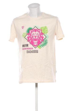 Ανδρικό t-shirt Unbranded, Μέγεθος L, Χρώμα Εκρού, Τιμή 9,99 €