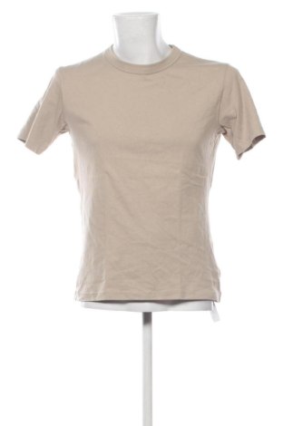 Męski T-shirt Uniqlo, Rozmiar S, Kolor Beżowy, Cena 33,99 zł