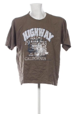 Мъжка тениска Via Cortesa, Размер 3XL, Цвят Кафяв, Цена 10,22 €