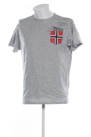 Ανδρικό t-shirt Vinson Camp, Μέγεθος XL, Χρώμα Γκρί, Τιμή 11,99 €