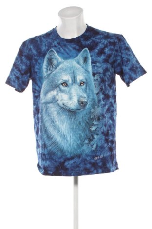 Męski T-shirt Wild, Rozmiar L, Kolor Niebieski, Cena 42,99 zł