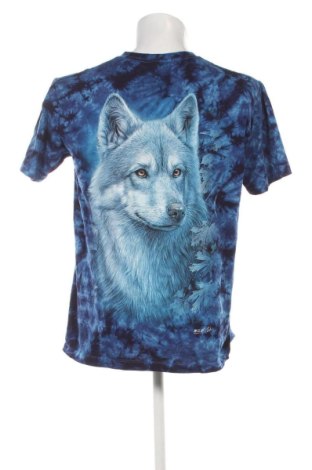 Męski T-shirt Wild, Rozmiar L, Kolor Niebieski, Cena 42,99 zł