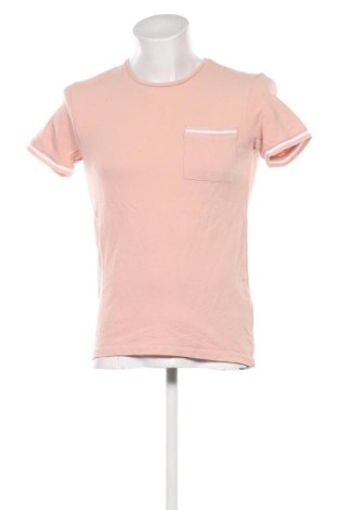 Męski T-shirt Zara, Rozmiar M, Kolor Popielaty róż, Cena 43,99 zł