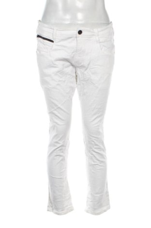 Męskie jeansy Angelo Litrico, Rozmiar L, Kolor Biały, Cena 48,99 zł
