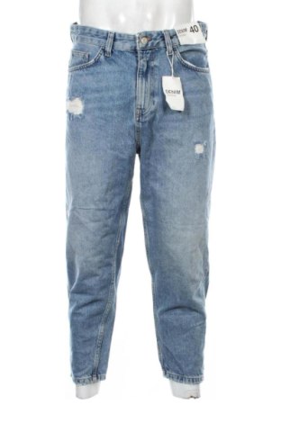 Pánské džíny  Bershka, Velikost L, Barva Modrá, Cena  939,00 Kč