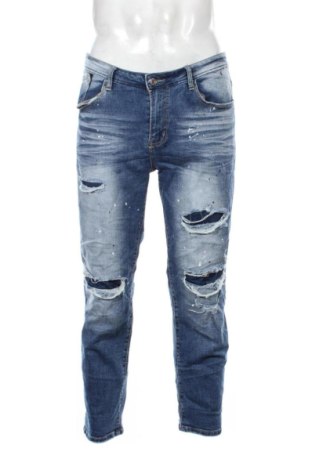 Męskie jeansy Bruno Leoni, Rozmiar L, Kolor Niebieski, Cena 49,99 zł