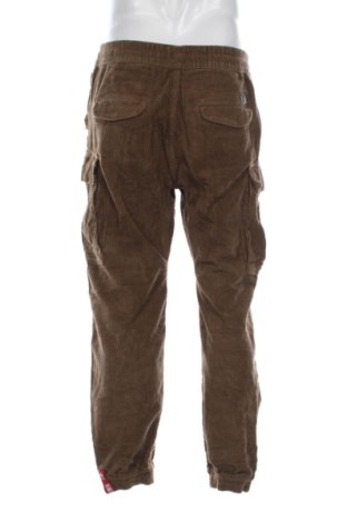 Pantaloni raiați de bărbați Alpha Industries, Mărime M, Culoare Maro, Preț 494,99 Lei
