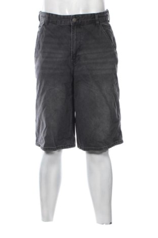 Pantaloni scurți de bărbați Bershka, Mărime M, Culoare Gri, Preț 91,99 Lei