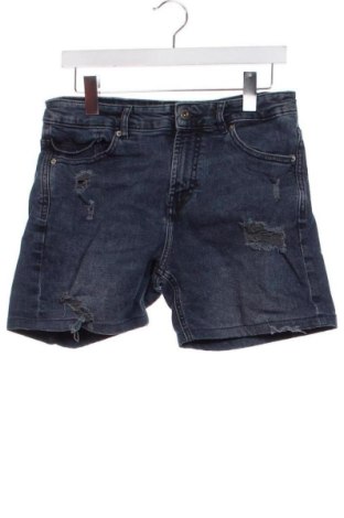 Pantaloni scurți de bărbați Pull&Bear, Mărime S, Culoare Albastru, Preț 78,20 Lei