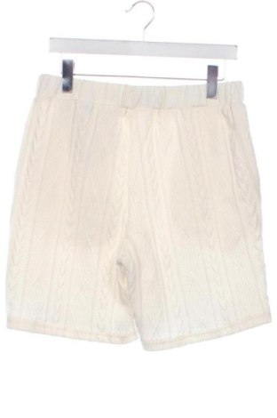 Pantaloni scurți de bărbați SHEIN, Mărime S, Culoare Ecru, Preț 78,20 Lei
