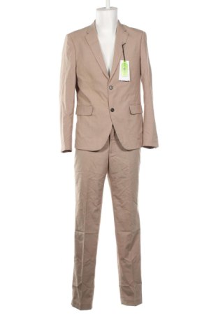Férfi öltöny Lindbergh, Méret L, Szín Bézs, Ár 99 919 Ft