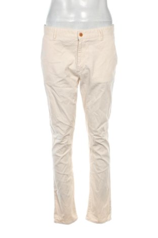 Męskie spodnie BOSS, Rozmiar L, Kolor ecru, Cena 277,99 zł