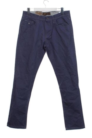 Pantaloni de bărbați Cotton&silk, Mărime M, Culoare Albastru, Preț 177,99 Lei