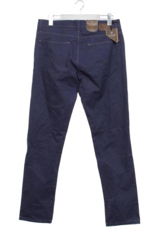 Pantaloni de bărbați Cotton&silk, Mărime M, Culoare Albastru, Preț 177,99 Lei
