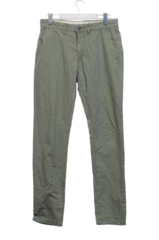 Pantaloni de bărbați H&M L.O.G.G., Mărime S, Culoare Verde, Preț 83,99 Lei