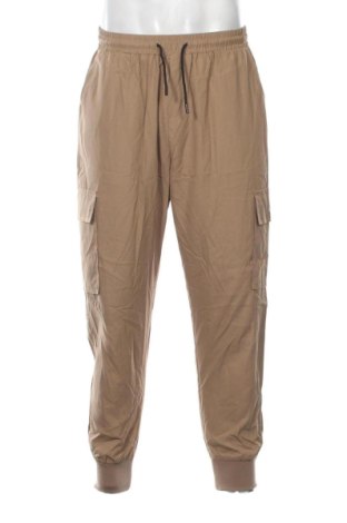 Pantaloni de bărbați SHEIN, Mărime L, Culoare Bej, Preț 123,99 Lei