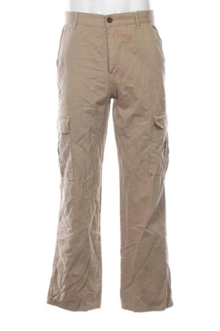 Pantaloni de bărbați Stradivarius, Mărime M, Culoare Bej, Preț 196,99 Lei