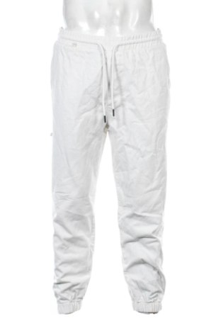 Męskie spodnie Terranova, Rozmiar L, Kolor Biały, Cena 104,99 zł