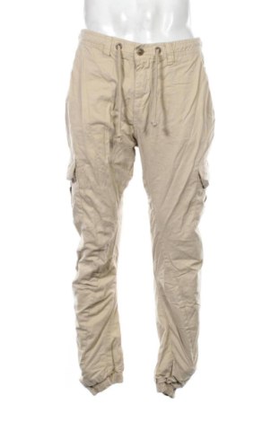 Pantaloni de bărbați Urban Classics, Mărime L, Culoare Bej, Preț 73,99 Lei