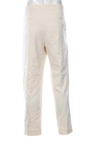 Ανδρικό παντελόνι Zara, Μέγεθος L, Χρώμα Εκρού, Τιμή 16,99 €