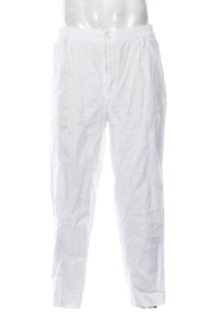 Ανδρικό παντελόνι Zara, Μέγεθος L, Χρώμα Λευκό, Τιμή 14,00 €