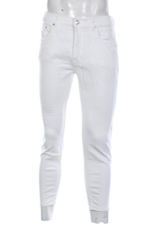 Męskie spodnie Zara, Rozmiar M, Kolor Biały, Cena 68,99 zł
