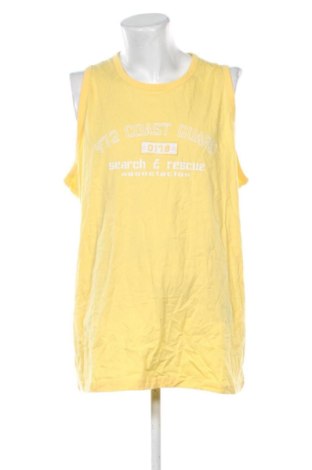 Ανδρικό αμάνικο  Gcm, Μέγεθος 5XL, Χρώμα Κίτρινο, Τιμή 9,99 €