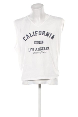 Ανδρικό αμάνικο  SHEIN, Μέγεθος 4XL, Χρώμα Λευκό, Τιμή 9,99 €