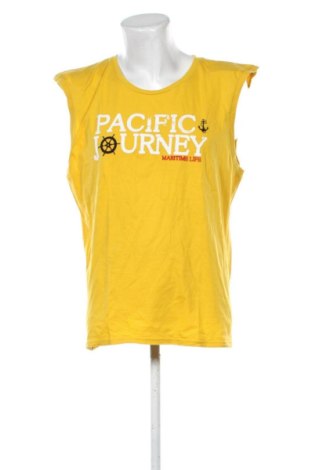 Ανδρικό αμάνικο  Unbranded, Μέγεθος XXL, Χρώμα Κίτρινο, Τιμή 8,99 €