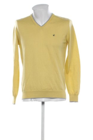Ανδρικό πουλόβερ Brooksfield, Μέγεθος M, Χρώμα Κίτρινο, Τιμή 141,84 €
