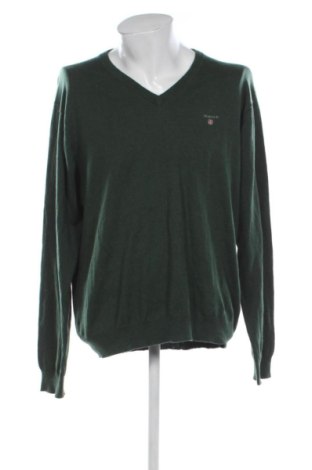 Męski sweter Gant, Rozmiar XL, Kolor Zielony, Cena 760,05 zł
