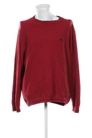 Ανδρικό πουλόβερ Hugo Boss, Μέγεθος 4XL, Χρώμα Κόκκινο, Τιμή 91,99 €