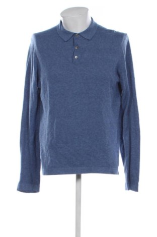Ανδρικό πουλόβερ Massimo Dutti, Μέγεθος XL, Χρώμα Μπλέ, Τιμή 31,65 €