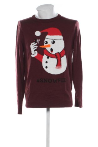 Męski sweter Originals By Jack & Jones, Rozmiar L, Kolor Czerwony, Cena 93,54 zł