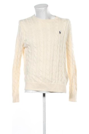 Ανδρικό πουλόβερ Polo Ralph Lauren, Μέγεθος M, Χρώμα Εκρού, Τιμή 182,99 €