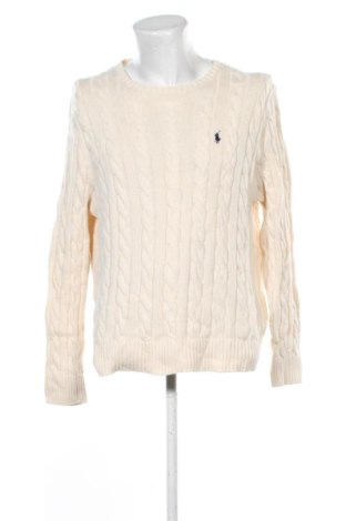 Herrenpullover Polo Ralph Lauren, Größe L, Farbe Ecru, Preis € 197,99