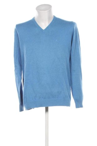 Męski sweter Ragman, Rozmiar M, Kolor Niebieski, Cena 81,99 zł