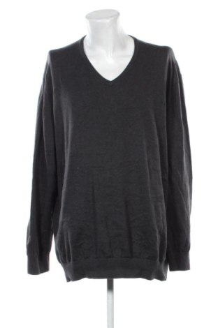 Ανδρικό πουλόβερ S.Oliver, Μέγεθος 5XL, Χρώμα Γκρί, Τιμή 11,99 €