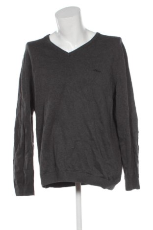 Ανδρικό πουλόβερ S.Oliver, Μέγεθος XXL, Χρώμα Γκρί, Τιμή 11,99 €